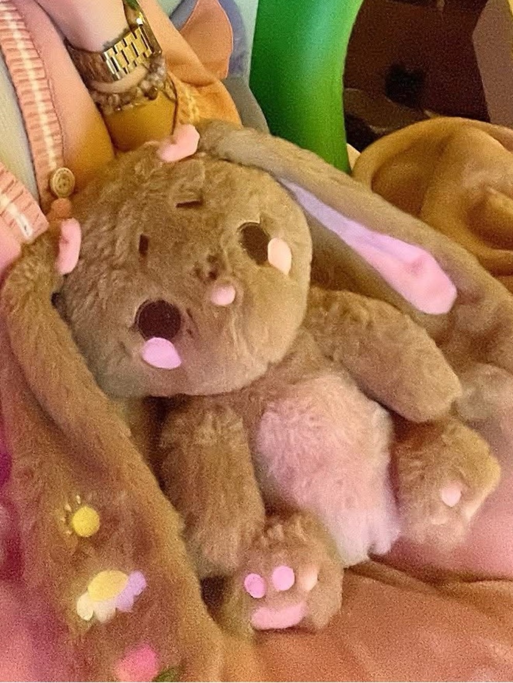 Brown Plush Bunny with Warming and Cooling
